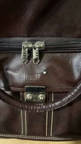 Bolsa Original da Mont Blonc Marrom