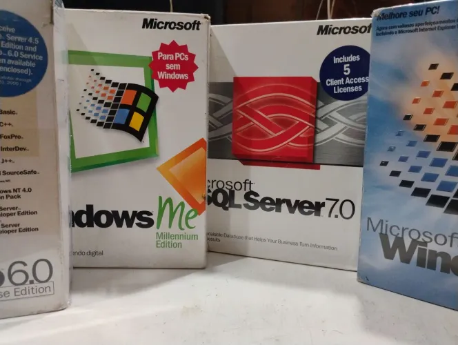 Softwares Antigos Relíquias. (Lacrados).
