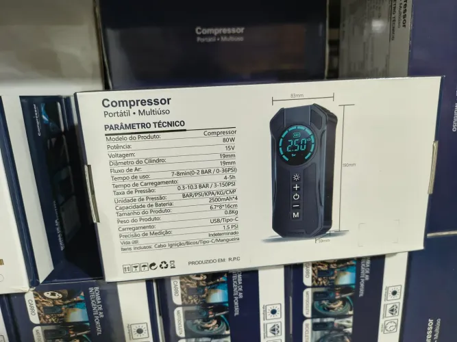 Mini compressor de ar