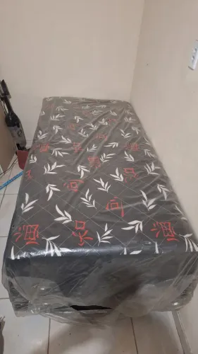 Cama Nova de Solteiro Com Molas