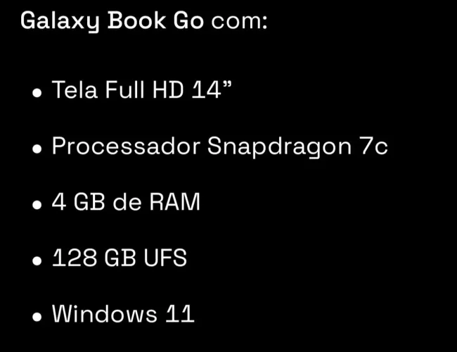 NOTEBOOK SAMSUNG
