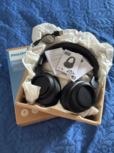 Fone Bluetooth Philips TAH6509 Serie 6000 com Cancelamento de Ruído - Na Garantia!