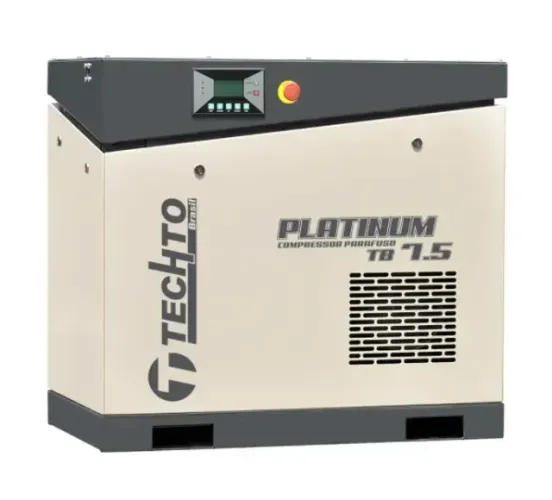Compressor parafuso 7.5HP - 28 PCM techto 8 bar