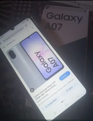 Celular A07 256 Gb 8 ram
