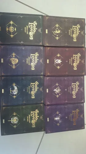 Coleção Solo Leveling livro de 1 a 8