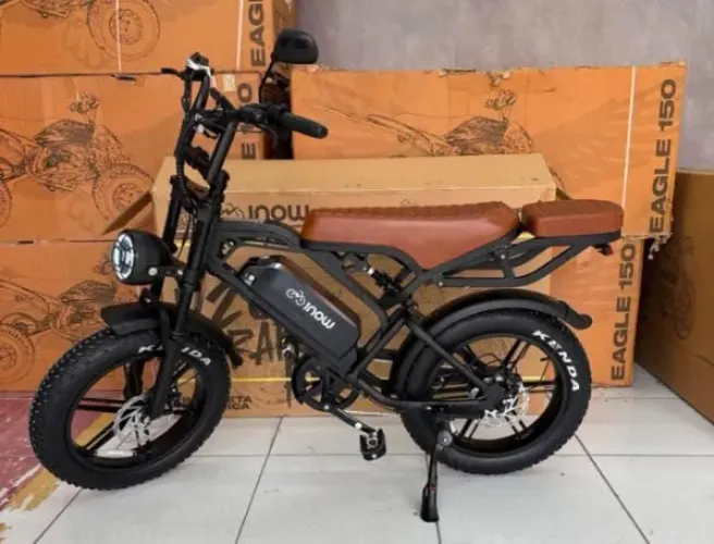 Titulo : Bicicleta elétrica V8<br>Valor : R$3.800