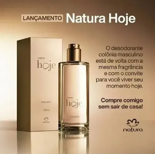 Colônia Natura Hoje masculino