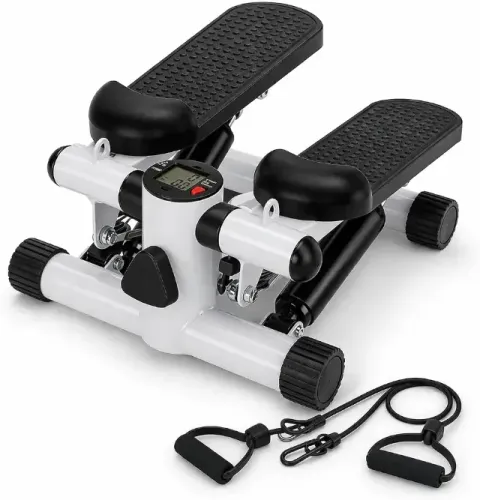 Mini Stepper - Simulador de Caminhada Ginástica com Elástico