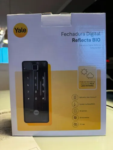 FECHADURA DIGITAL YALE ? NOVA NA CAIXA