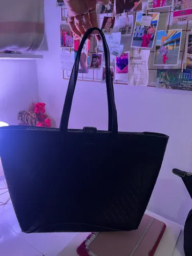 bolsa tote preta