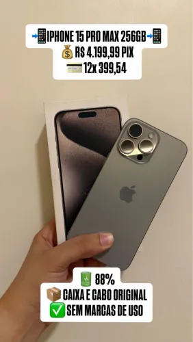 iPhone 15 Pro Max 256GB 