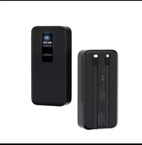 Carregador portátil Power bank Coibeu 20000mah - NOVO