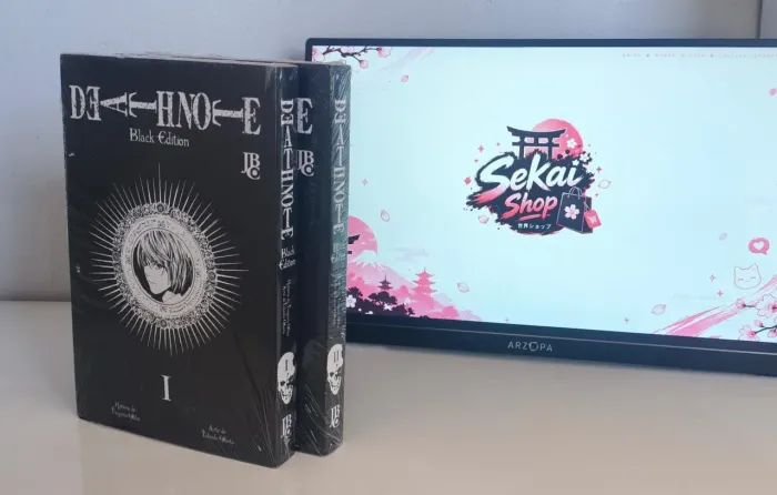 Death Note Black Edition Vol. 1 e 2 (Novo Lacrado)
