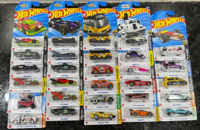 Lote hot wheels