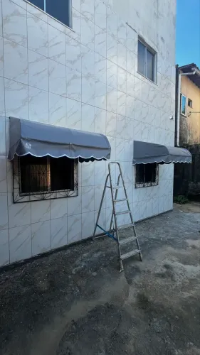 Toldo Cinza para Janela 