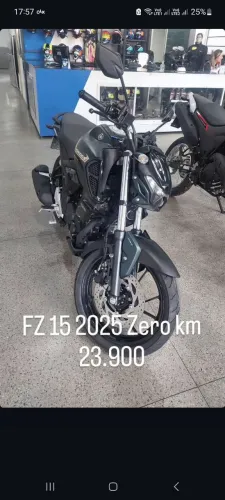 FZ 15 2025 Connected Zero km ABS Yamaha