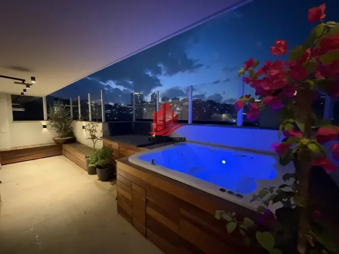 Cobertura 2 quartos com hidromassagem a venda no Buritis - Belo Horizonte - MG