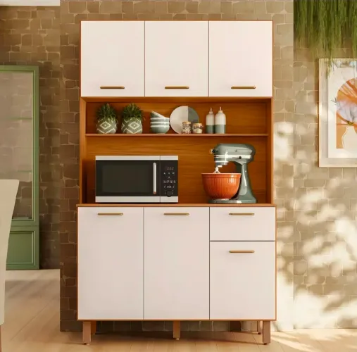 Cozinha Compacta 6 portas e 1 gaveta
