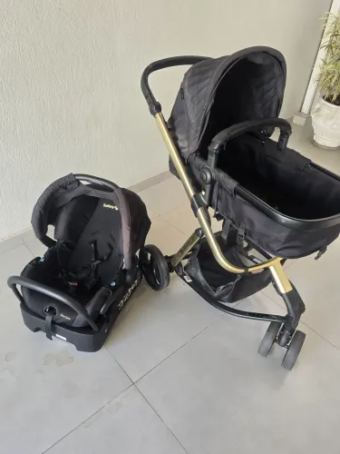 Carrinho com bebê conforto Mobi TrioTravel Systen - Safety
