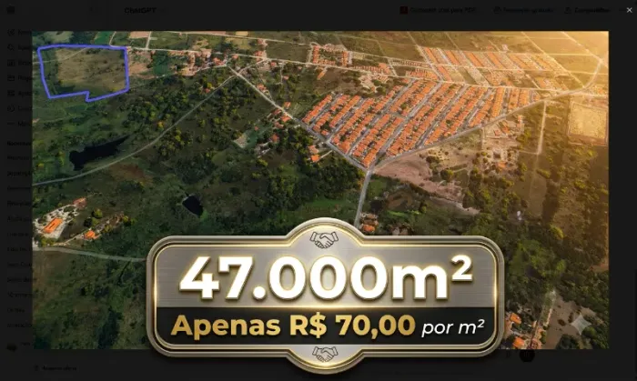 Área Urbana em Horizonte/CE - 47.000 m² | Ideal para Condomínios, Empresas, Sítios e Inv