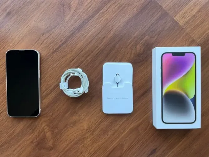 iPhone 14 256GB Branco | Excelente estado | Completo na caixa original