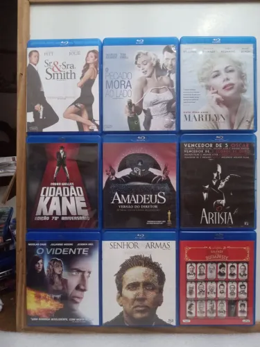 Coleção Clássicos em blu-ray originais