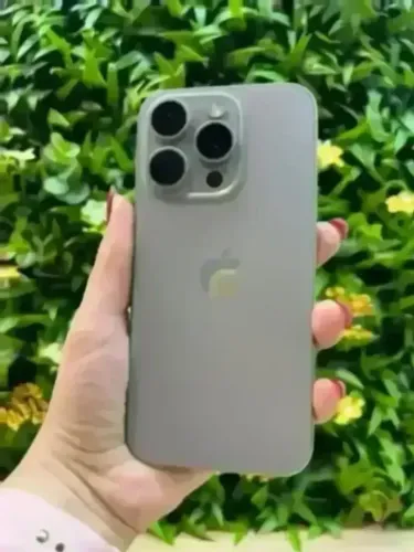 iPhone 15 Pro 256gb - Natural - Seminovo - 86% Bateria - Retirada em Loja Física em BH