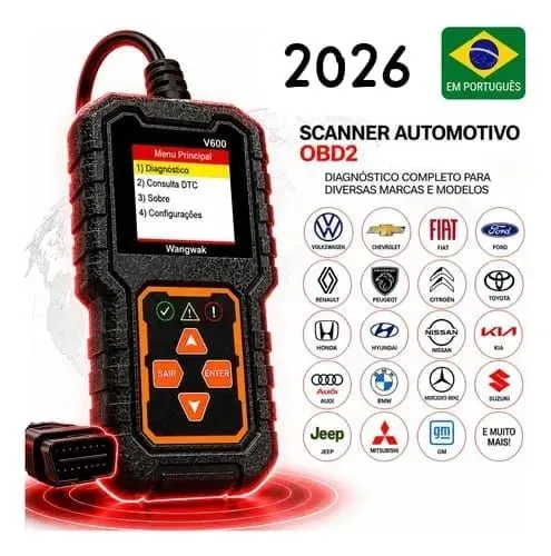 Scanner Automotivo OBD2 Diagnóstico Veicular
