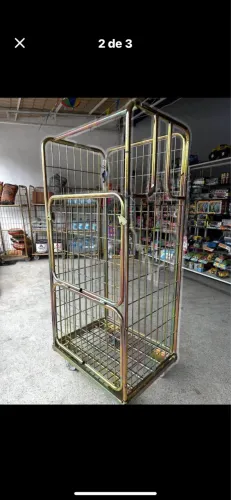 Gaiola para armazenamento de carvão 