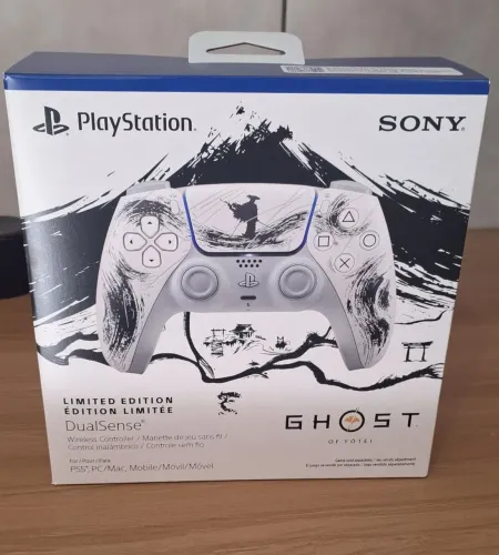 Controle ghost of yotei ps5 novo lacrado