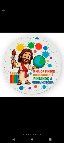 Capa para painel redondo