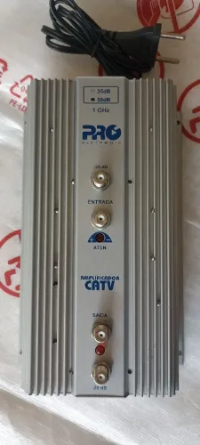 Amplificador de sinais de tv para condomínio