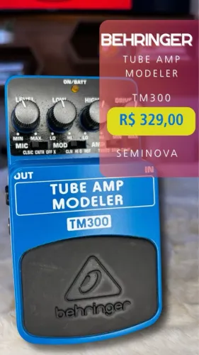 BEHRINGER TM300 - TUBE AMP MODELER