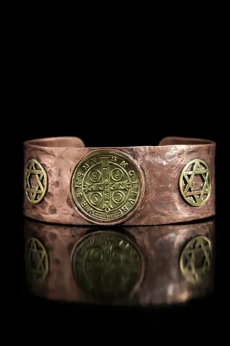 Bracelete personalizado em cobre