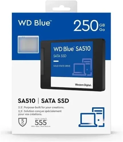 SSD Sata 250Gb Wd Blue (Novo e lacrado)