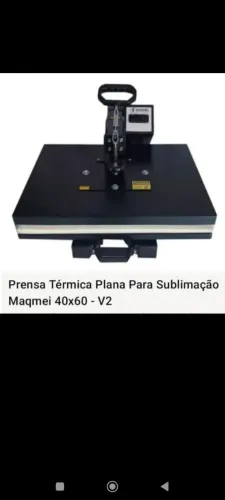 Prensa Tewrmica Plana p sublimaçao Maqmei 40x60 - V2