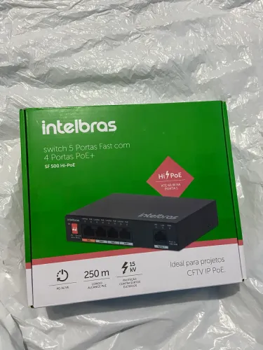 SF 500 Hi-PoE - Switch 5 portas POE +