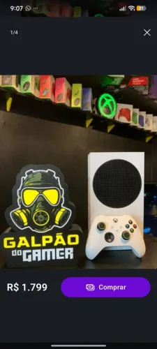 Xbox Series S seminovo com Garantia