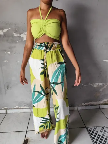 Conjunto tamanho M estampado 