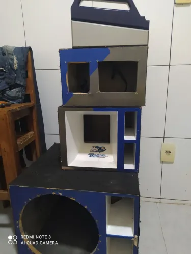 Vendo conjunto de Caixa de grande de 15 médio de 10