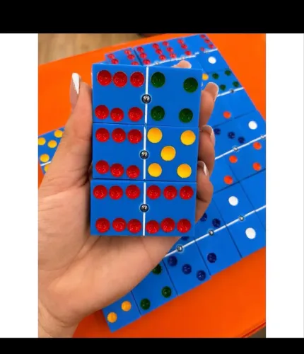 Dominó pvc grosso com caixa mdf