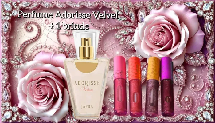 Promoção Perfume Adorisse Velvet 50ml + brinde