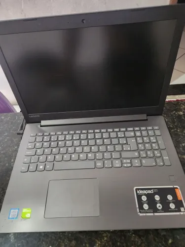 Notebook Lenovo IdeaPad 320 sem funcionar. 