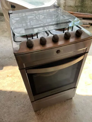 Fogão brastemp Inox 4 bocas automático 
