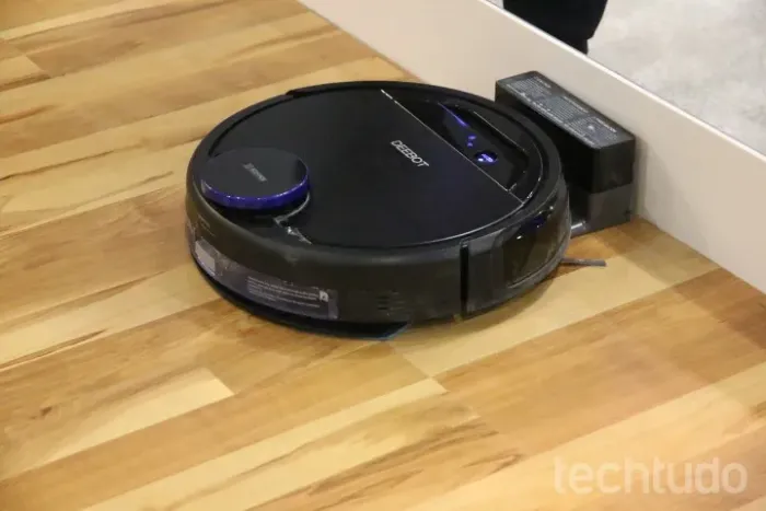 Robô Aspirador de Pó Recarregável