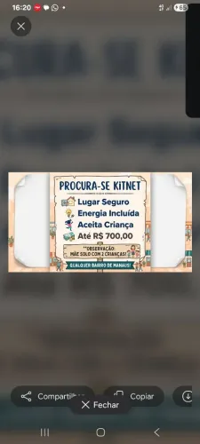 PROCURA-SE KITNET PRA ALUGAR