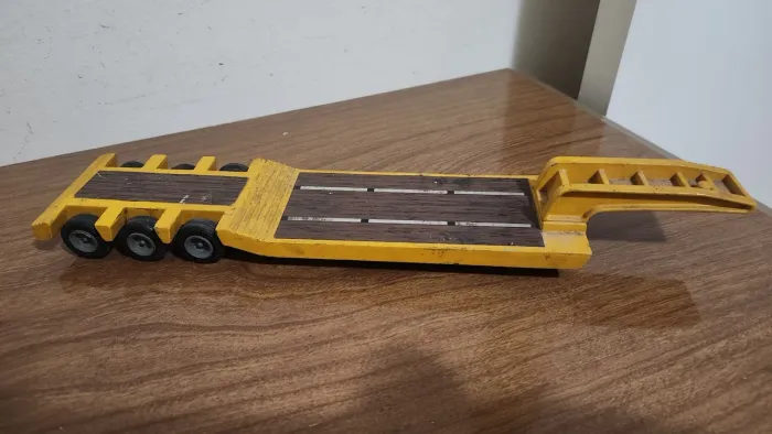 Miniatura Carreta Prancha Arpra Anos 80 Escala 1/50