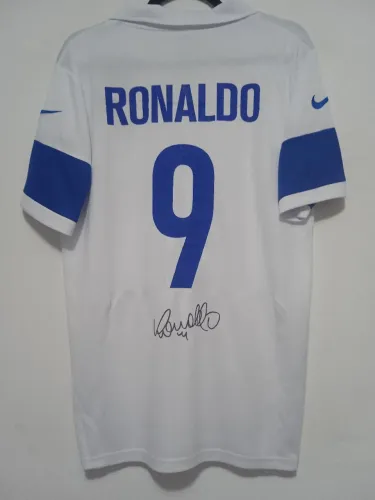 Camisa Brasil Centenário Fifa #9 Ronaldo Autografada Certificada Raríssima