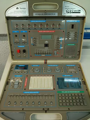 Laboratório eletrônico Minipa 500 x1 não funciona