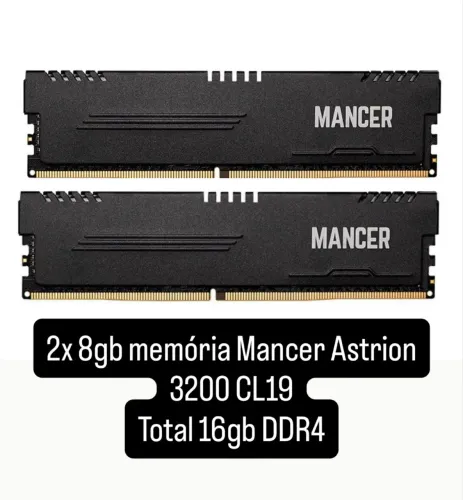 Kit memória 2x 8gb DDR4 3200 CL19